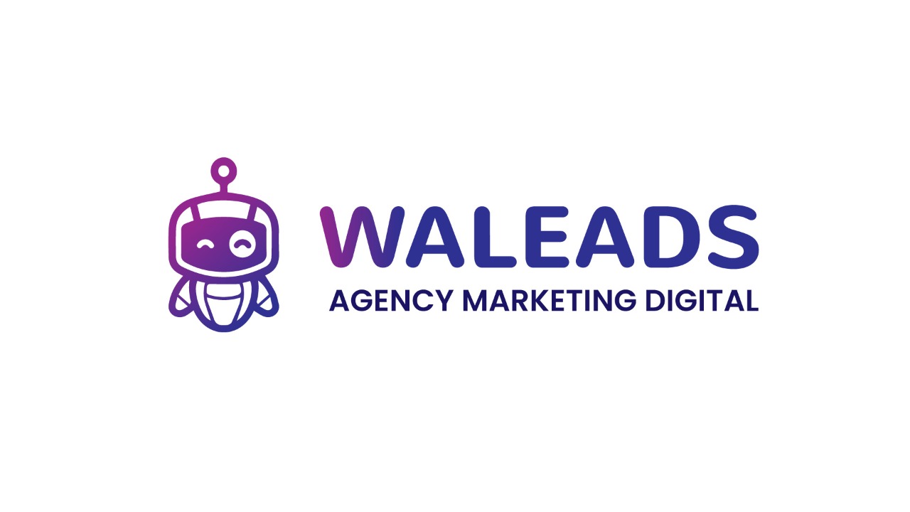 WaLeads, robot y logotipo